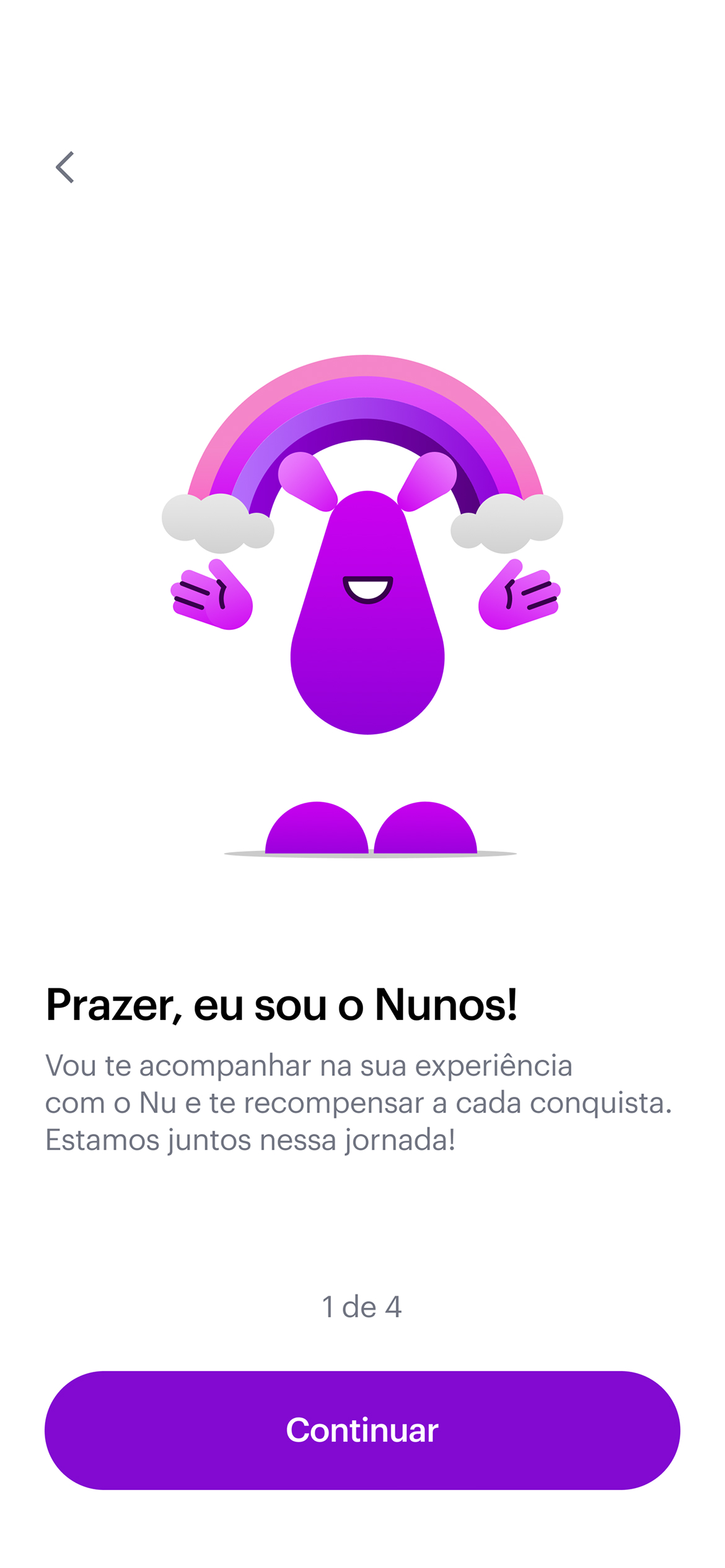 Nubank Nunos rewards missions list screen